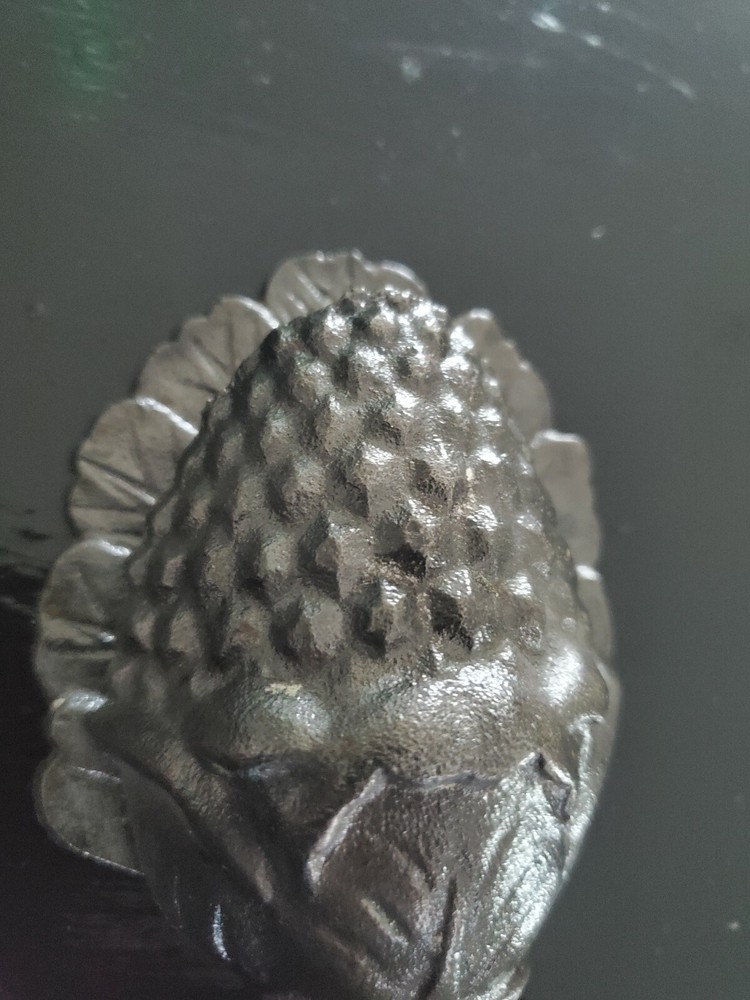 Vintage Cast Iron Pineapple Door Knocker EUC Very Nice