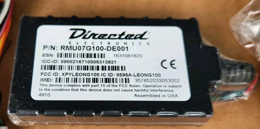 DEI Viper VSS3000 SmartStart System Smartphone Remote Car Starter Keyless Entry