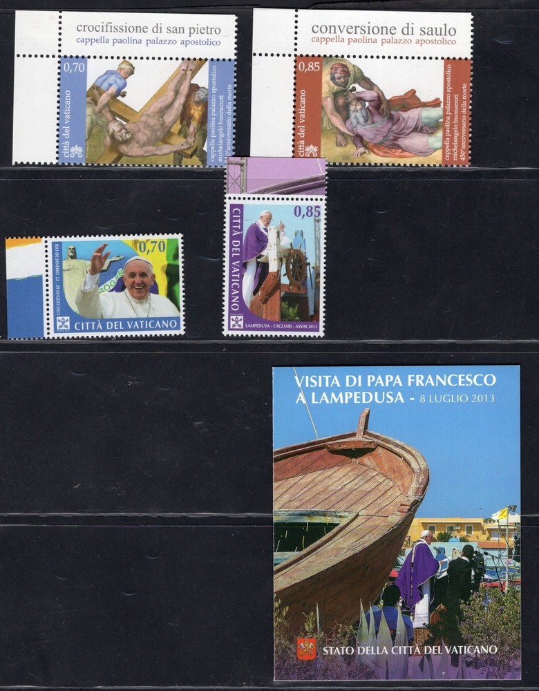 2014 Vaticano annata Cpl MNH