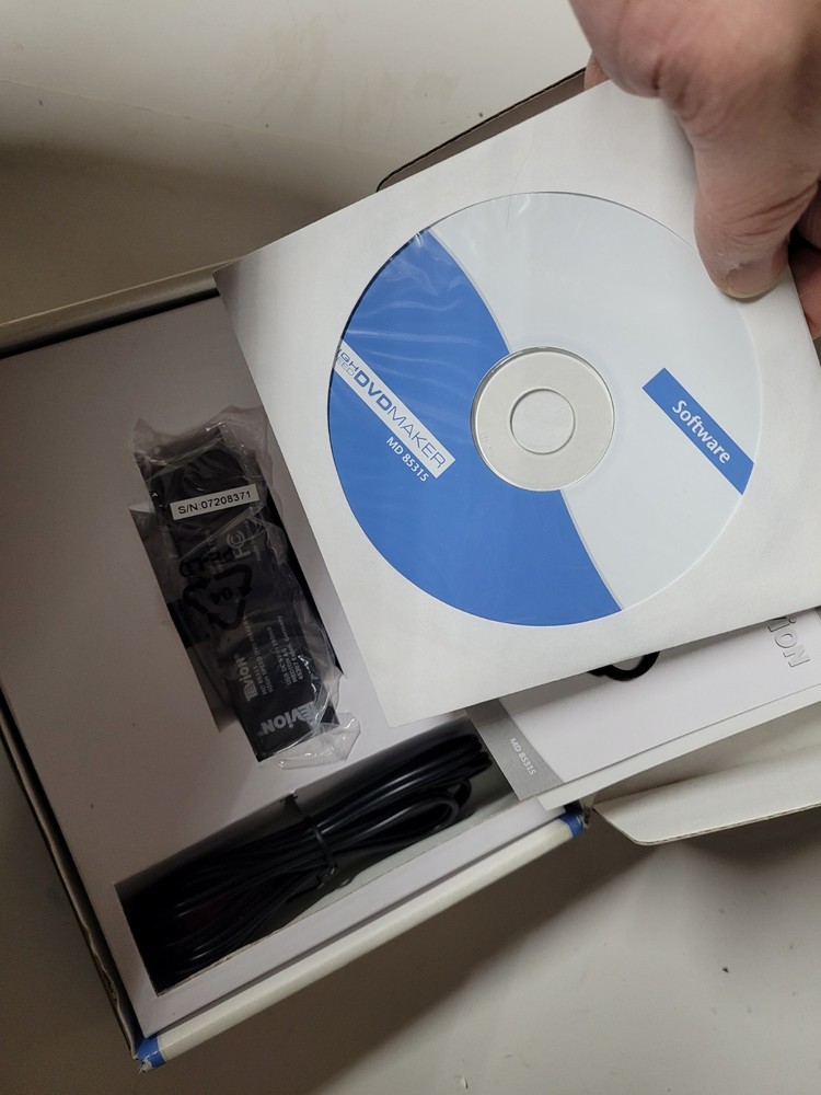 Tevion High Speed DVD Maker+ USB 2.0 Convert Videotapes to DVDs Using PC