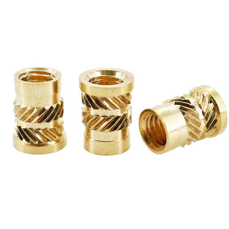 NEW Copper Threaded Insert Nuts M2–M8 Knurled Heat Set for 3D Print & Notebook