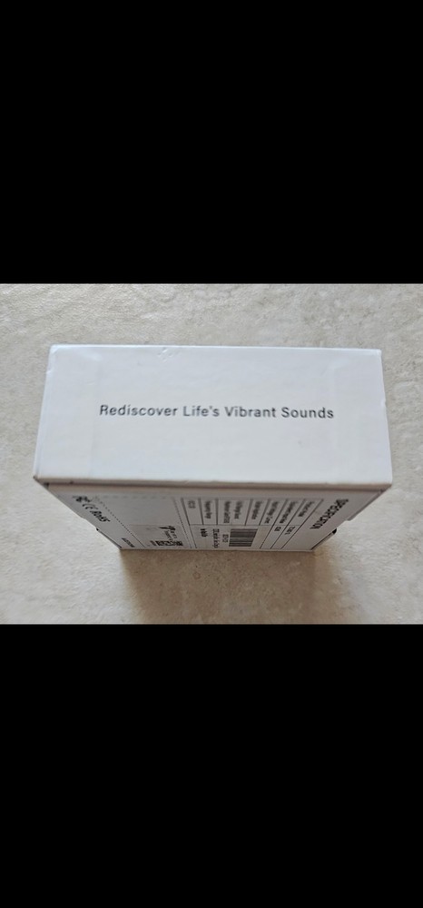 COQOOL in-ear Digital Hearing Amplifiers Devices w/charging Case Open Box