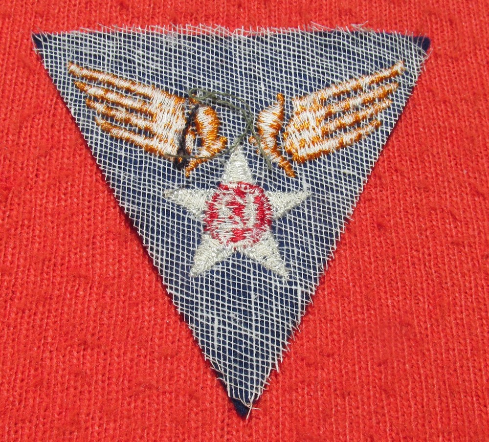 ww2 US Army Air Corp 12th Air Force AAF Wool patch