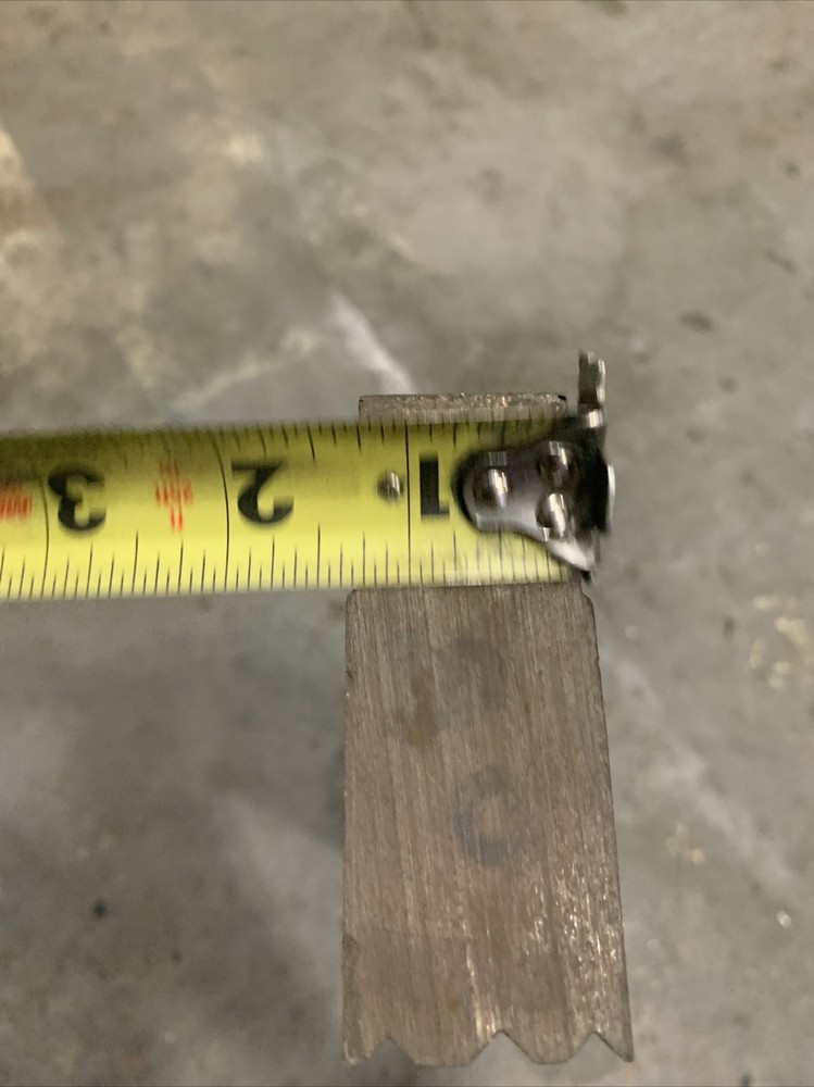 19.25” Die Used Pressbrake Tooling