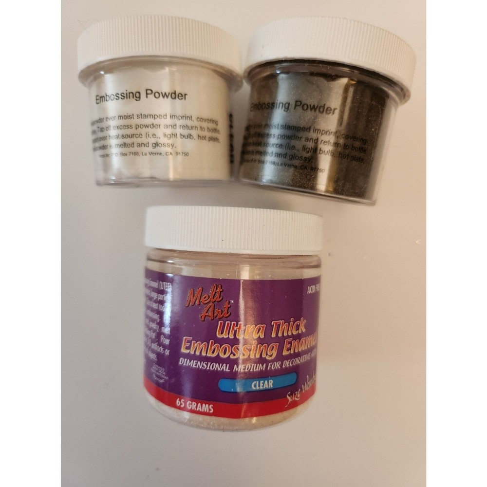 3 Embossing Powders B1