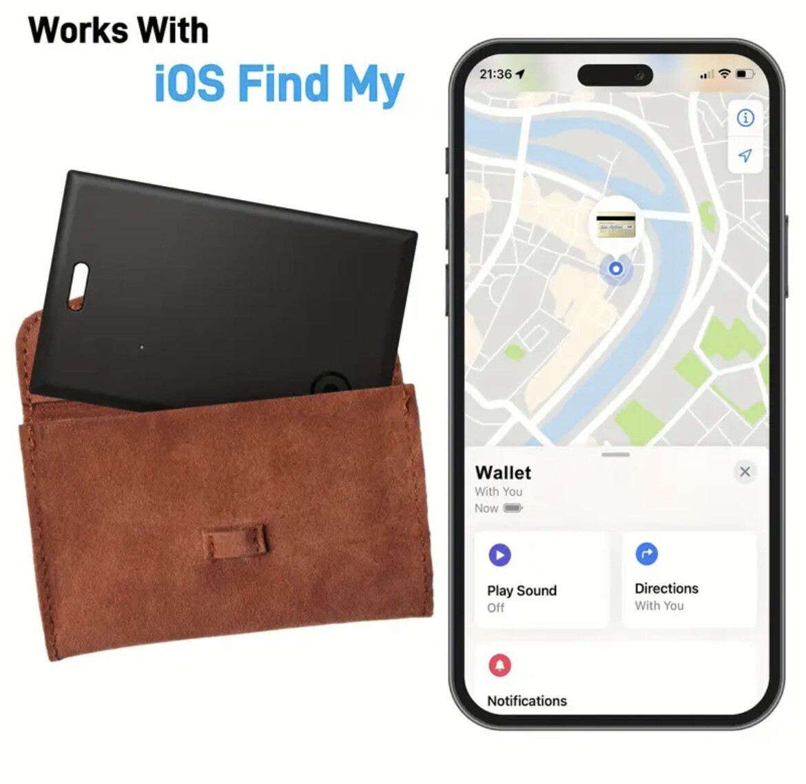 Tile - Slim GPS Wallet Tracker, Luggage Tag, Wireless, Key/Pet Finder “FIND MY”
