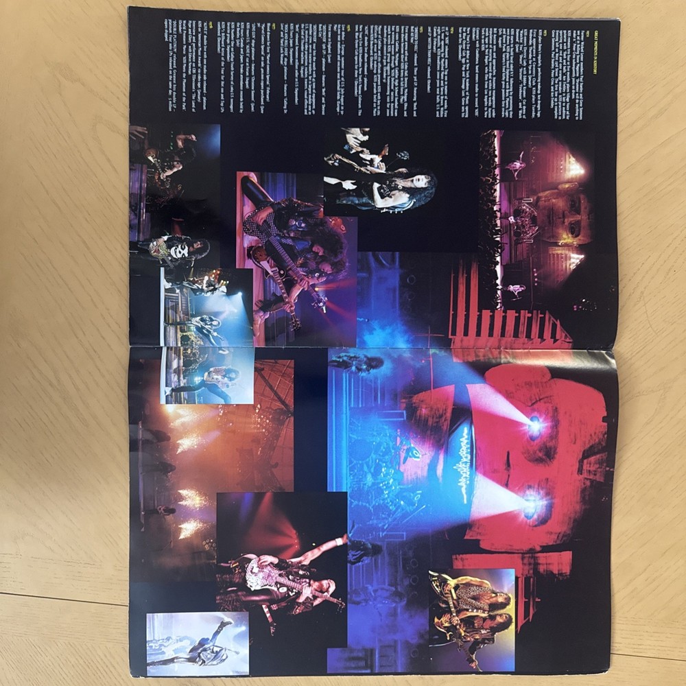 Kiss 1990-91 'Hot in the Shade' Tour Oversized Concert Program Book