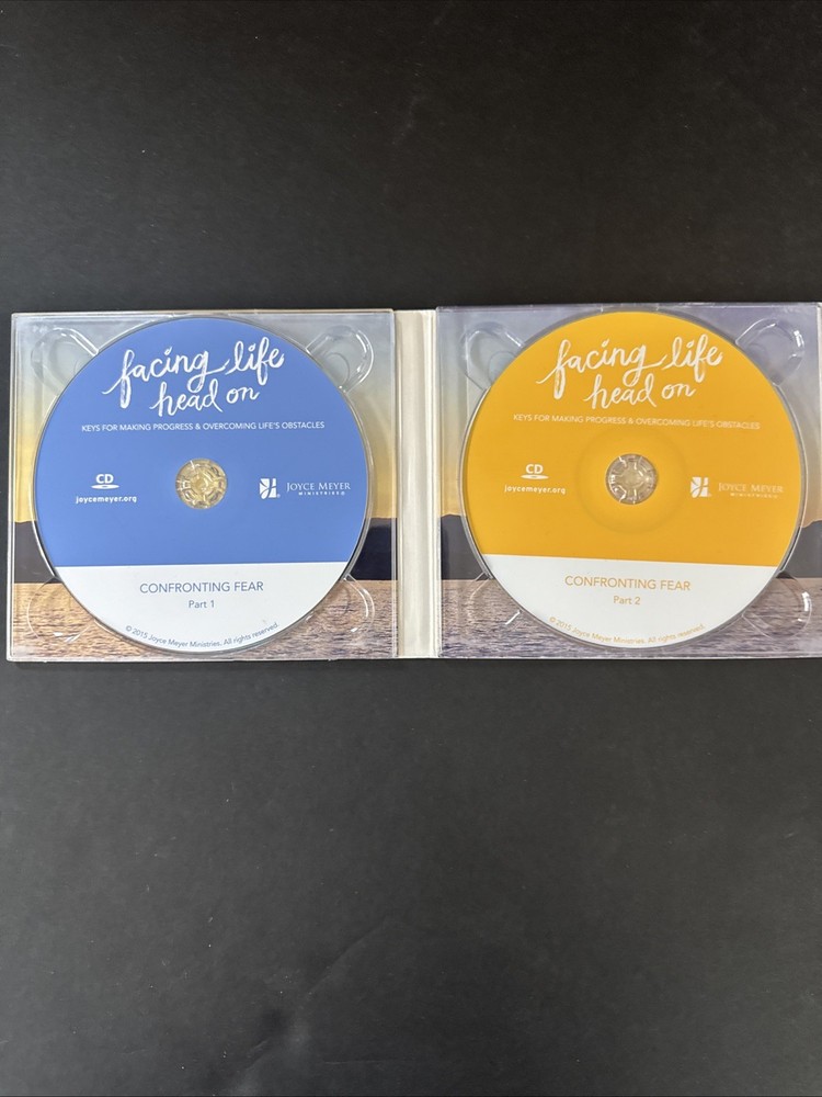 Joyce Meyer CDs Facing Life Head On Keys for Making Progress & Overcoming