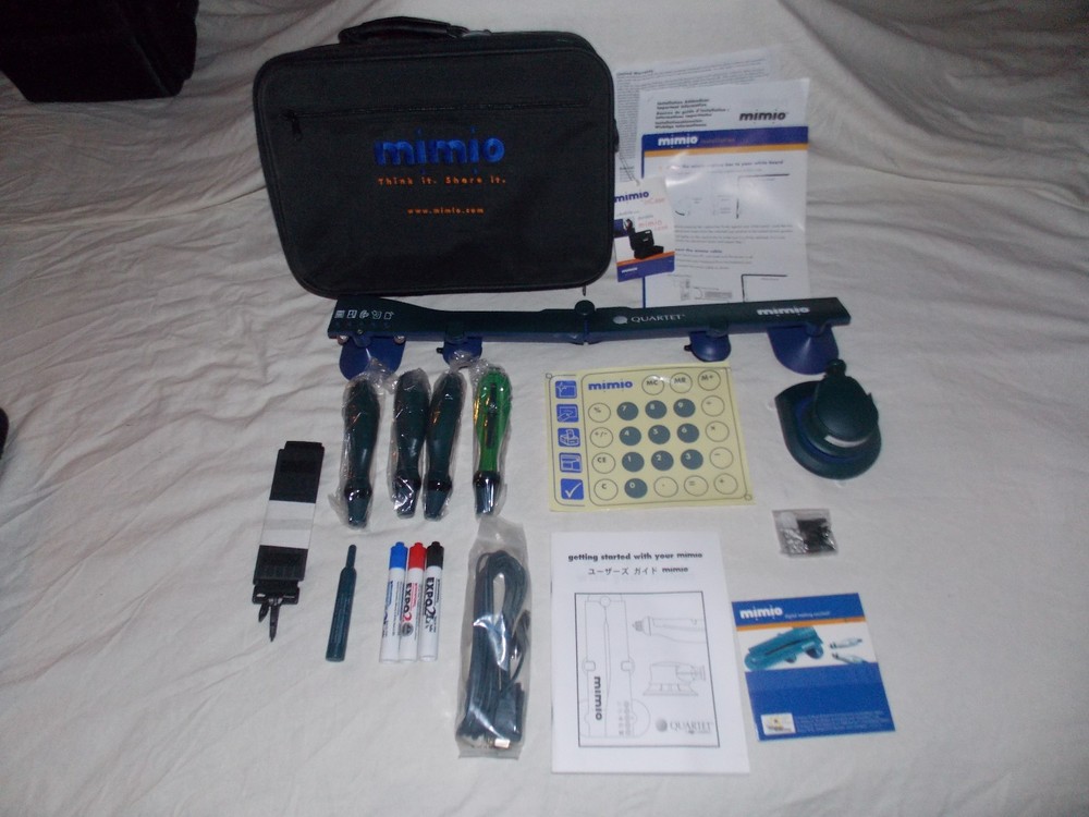 Mimio Digital Meeting Assistant Electronic Whiteboard Version 1.0 Mimio Quartet