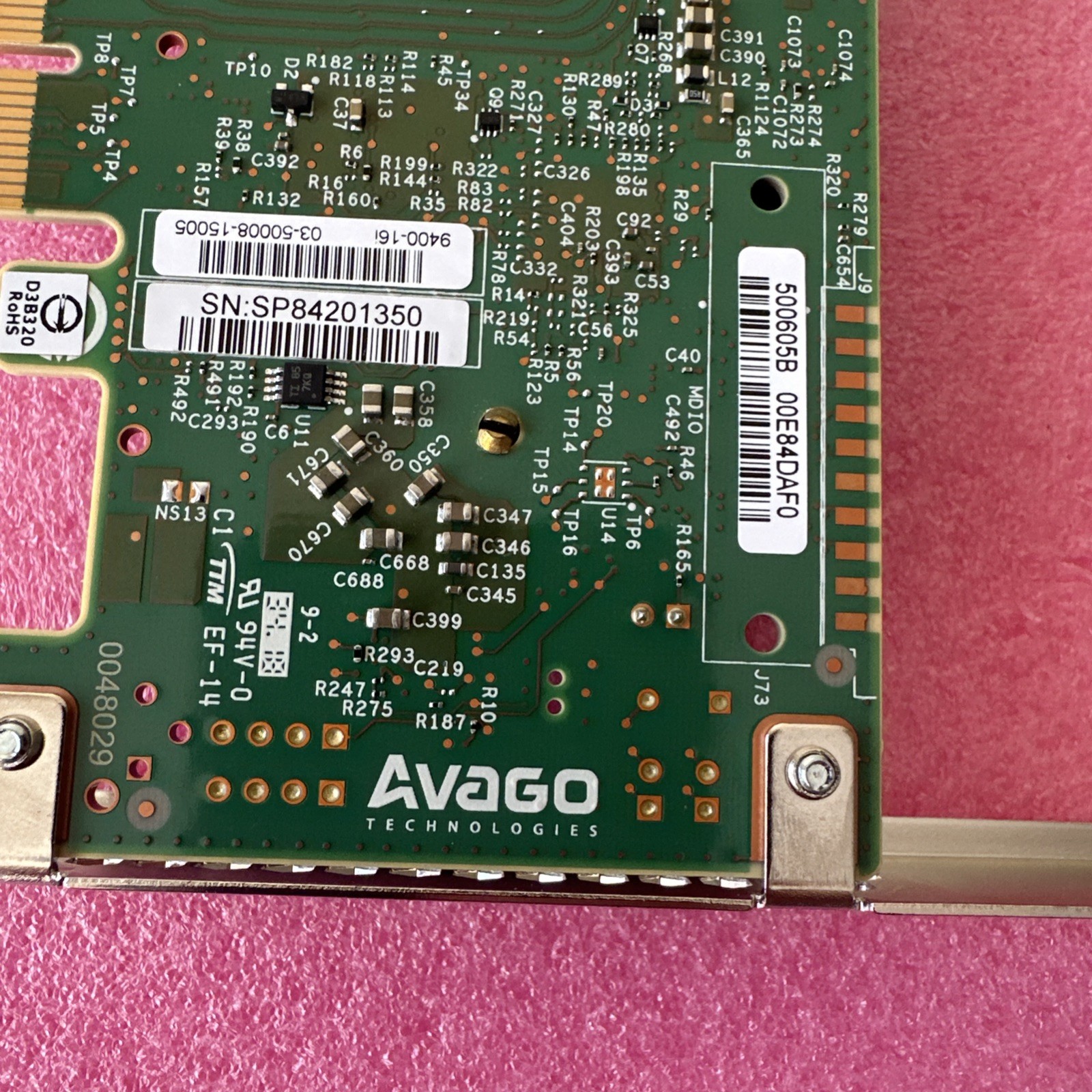 LSI 9400-16i PCIe 3.1 x8 NVMe SAS SATA Tri-Mode HBA Controller