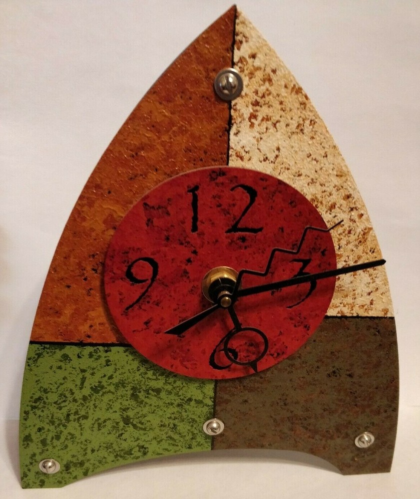 Raven Rock Artworks Metal Standing Clock