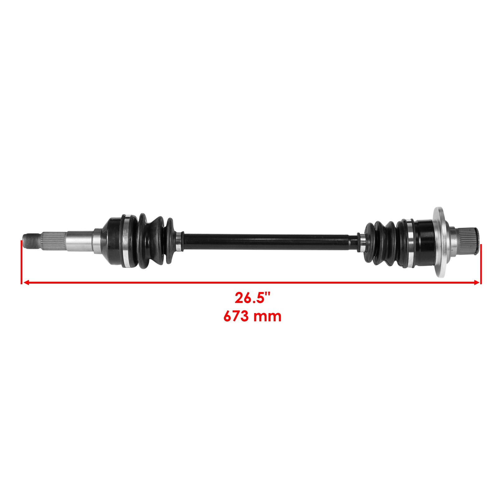 Rear Left And Right Complete Axles for Yamaha Rhino 700 YXR700F Fi 2008 2009