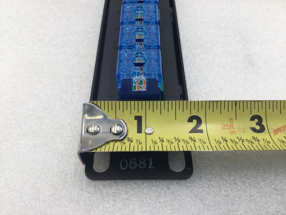 ICC ICMPP0245E Patch Panel Cover & 6 x Cat5e Ports