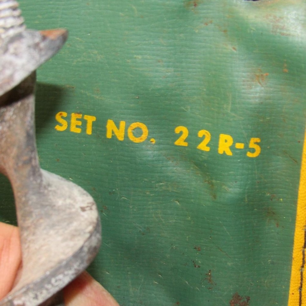 GREENLEE No. 22R5 13 PC. Auger Drill Bit Set ~ Brace Drill ~ Missing 2 Bits USED