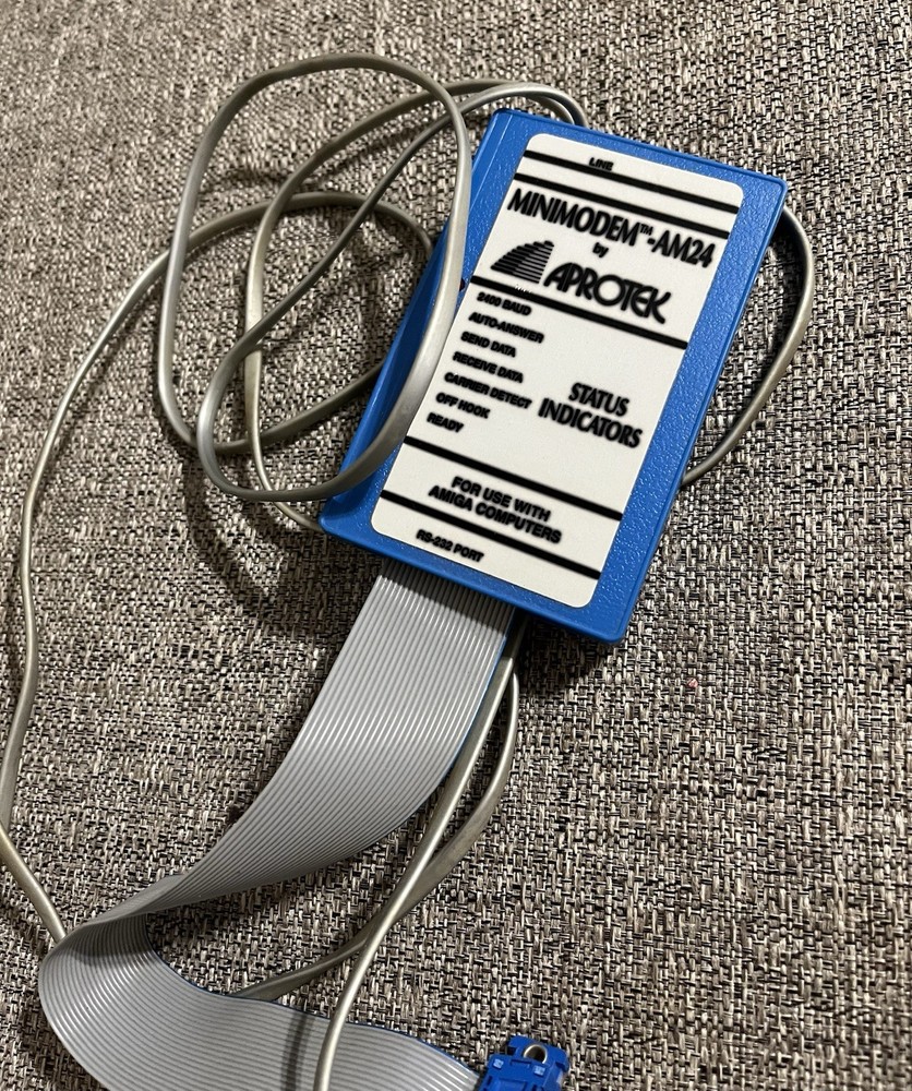 Aprotek Minimodem-AM24 Amiga Commodore Model 6400 - UNTESTED