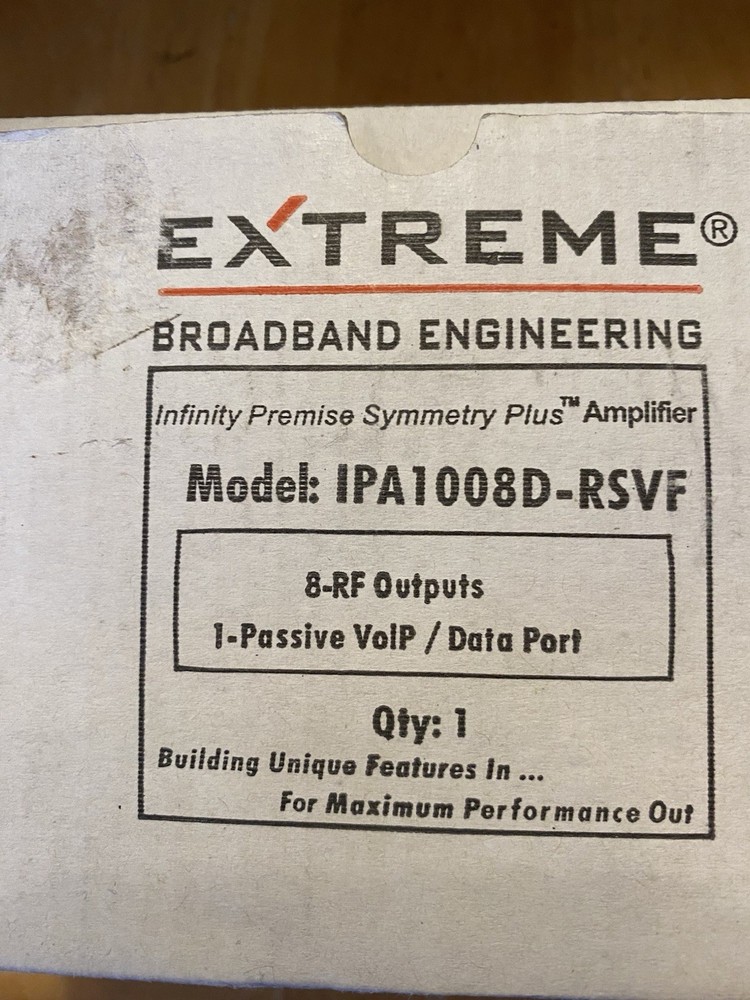 Infinity Premise Symmetry Plus Amplifier Model IPA1008D