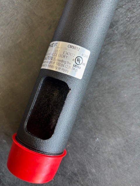 Chief CMS012 Fixed Extension Column Projector Mounting Pole