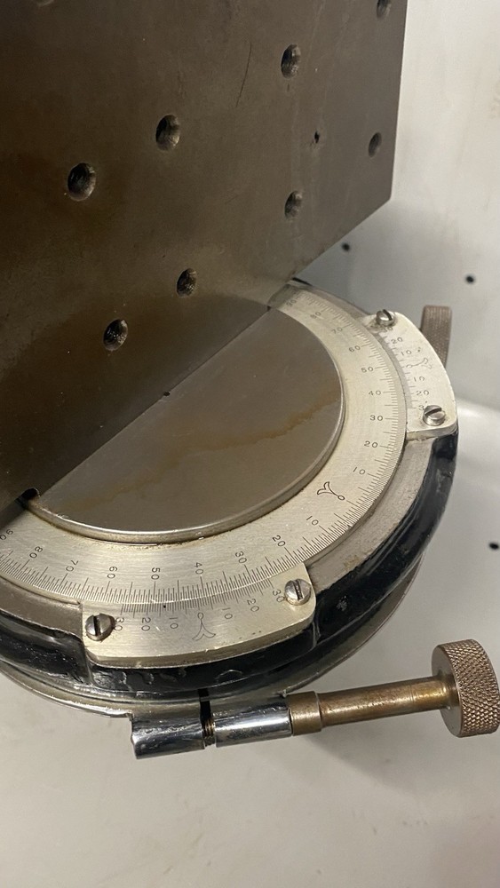 Vintage Angle Machinist Table Precision Machining Fixture Angle Computer Co.