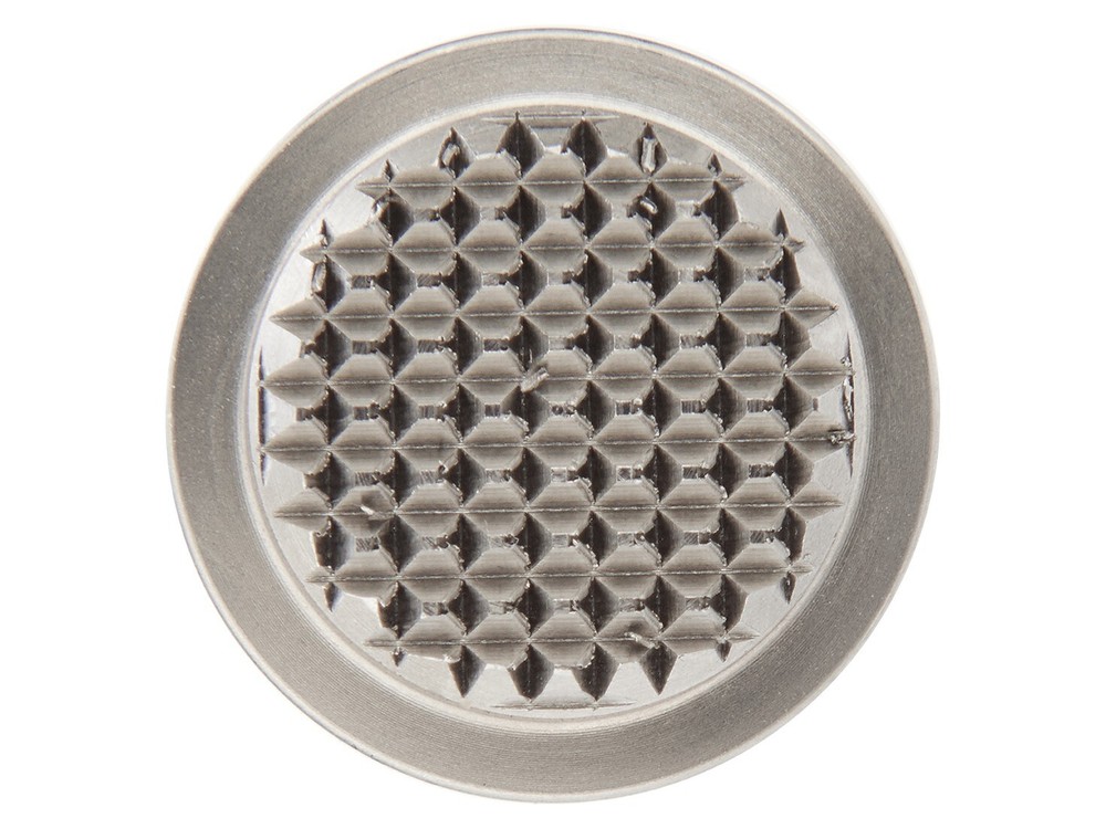 Recoil Spring Plug for 1911, 5" Silver Serated Pattern Engraved, NDZ Performance