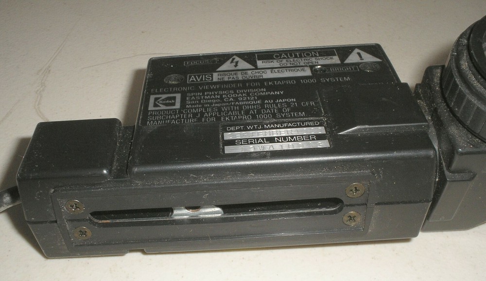Kodak Electronic Viewfinder For Ektapro 1000 System