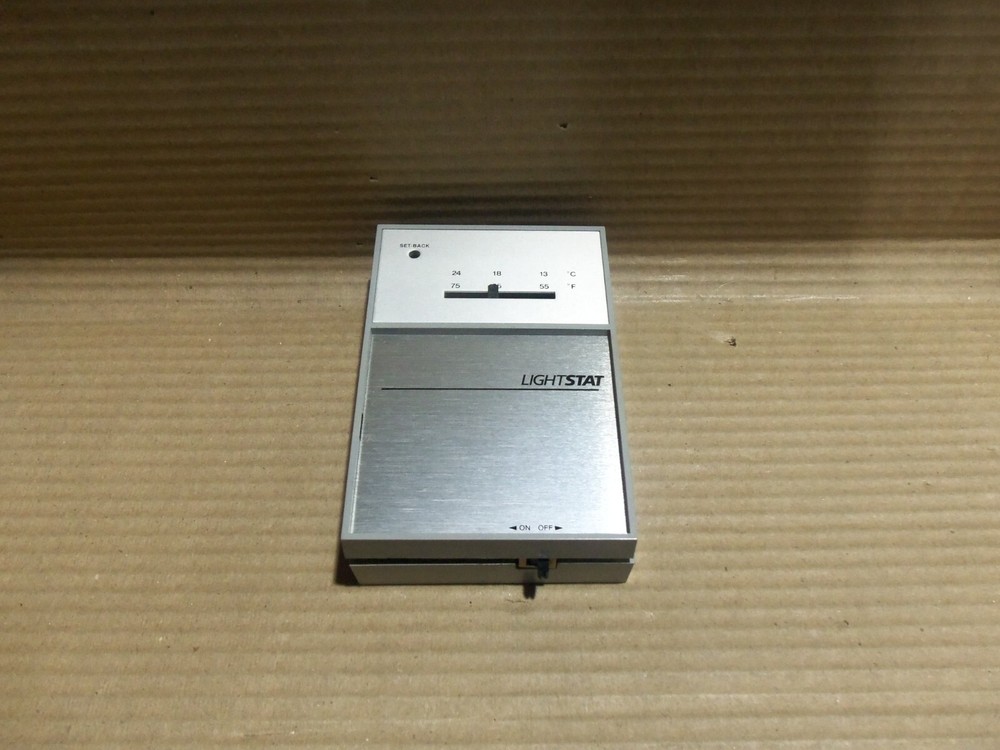 New Lightstat TGH1 Light Sensitive Automatic Setback Thermostat Heating Only AK