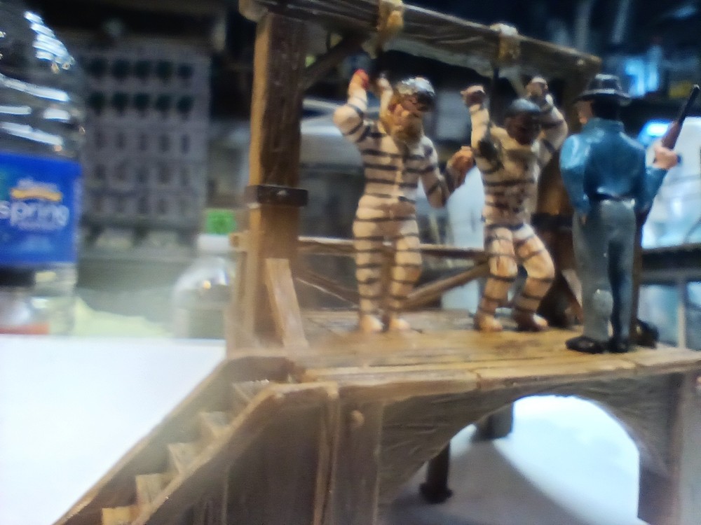 Resin printed Gallows