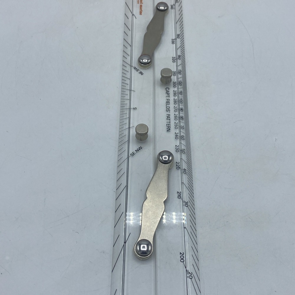 Channel Marine Perspex Bar Parallel Rules Captain Fields Boxed