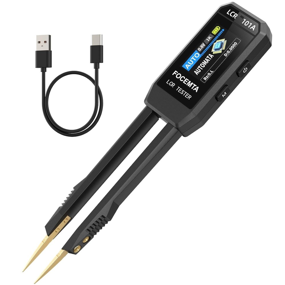 Precision LCR-101A Meter Handheld - Digital LCR Meter Measures Capacitance