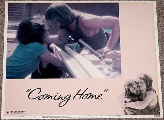 COMING HOME LOBBY CARD #6-LOVER'S BUILDING BLOCKS-NICE VG