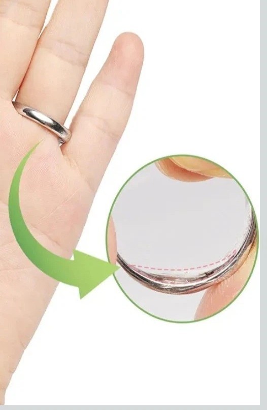Invisible Ring Adjuster, Ring Sizer, Ring Resize, Ring Spacer, Gel Ring Guard