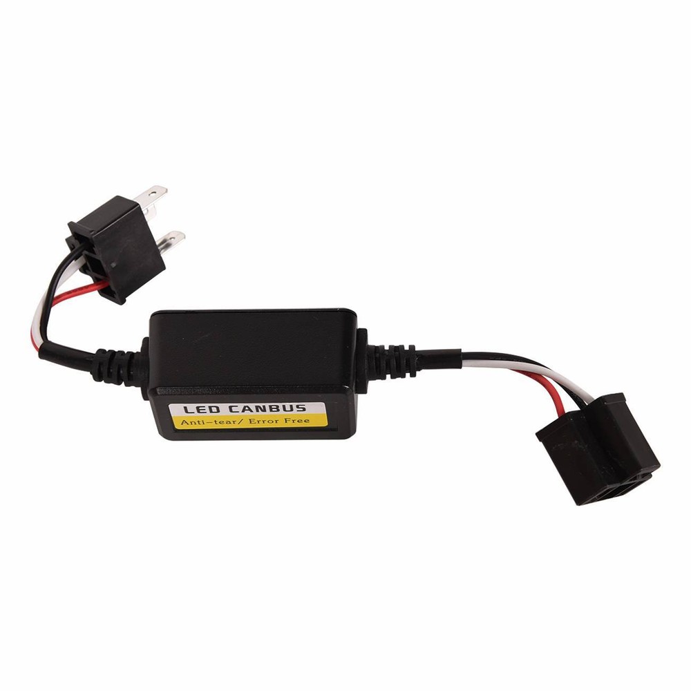 2PCS H4 9003 LED Headlight Canbus Load Resistor Decoder Error Free Anti Flicker