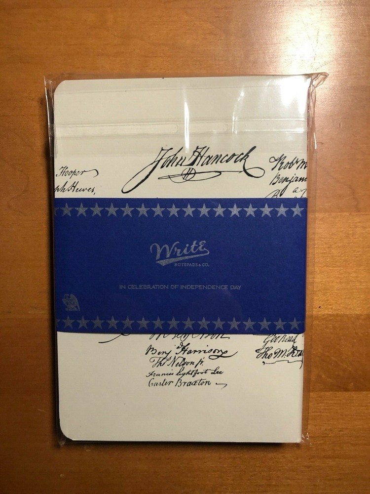 Write Notepads Limited Edition Declaration Notebooks - Sealed NEW