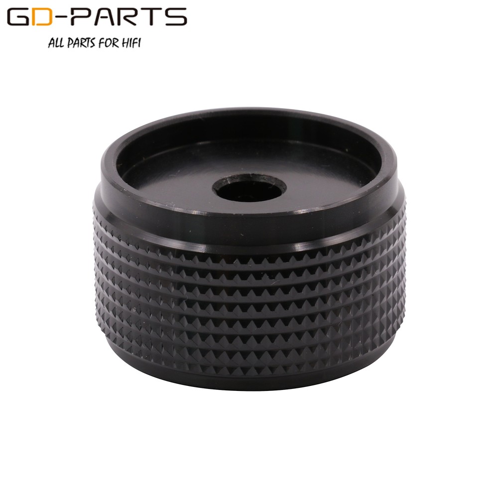 30mm Solid Aluminum Set Pointer Rotary Switch Knob For Hifi Audio Guitar AMP 2PC