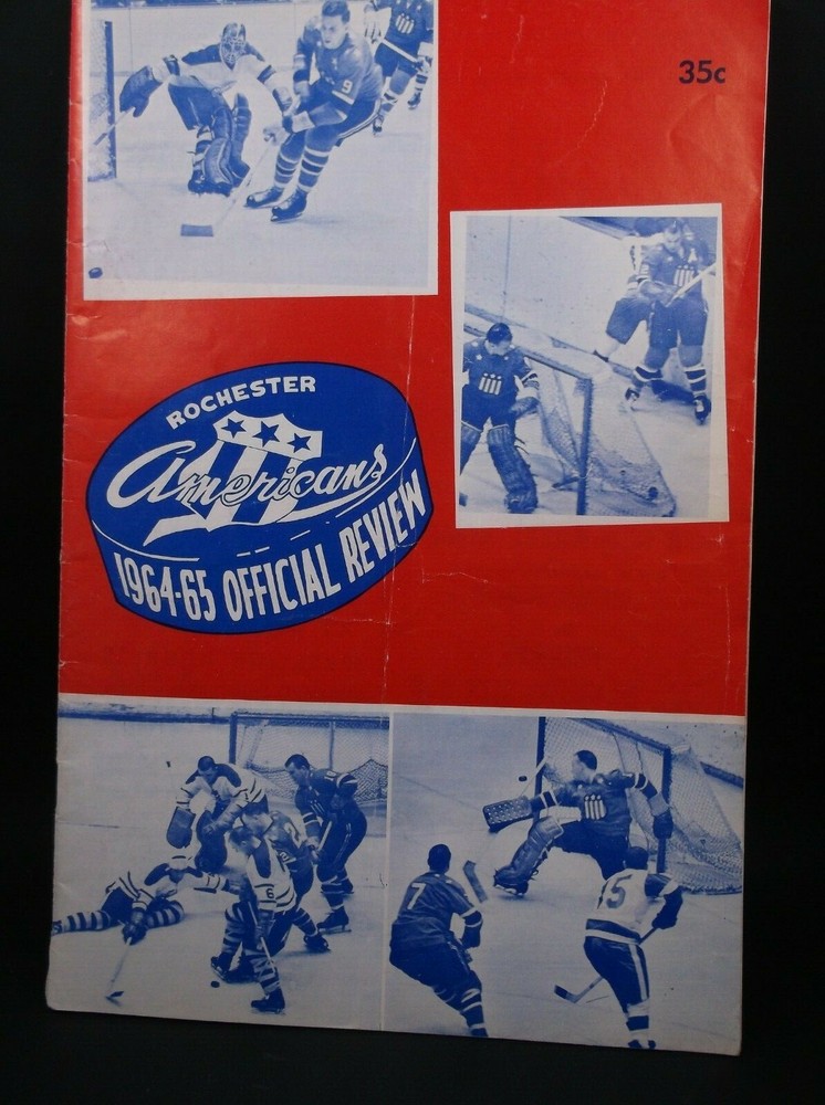 ROCHESTER AMERICANS vs Providence Program December 04, 1964