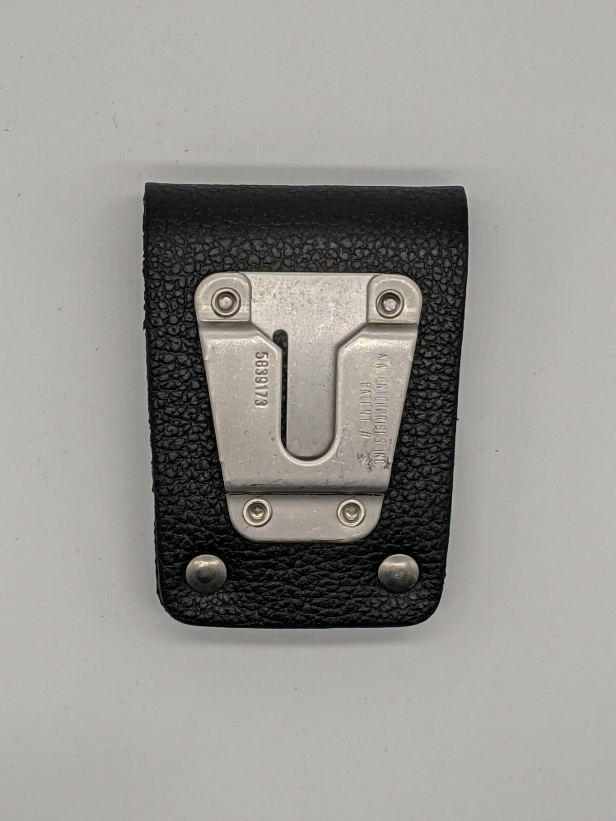 Motorola APX6000/8000 3.5 Hard Leather Two Way Radio Case Holder Holster USA