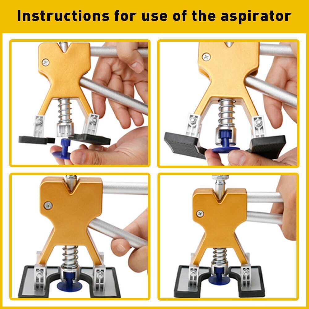 32 PCS Dent Paintless Car Repair Puller Kit Remover Lifter Dint Hail Damage Tool