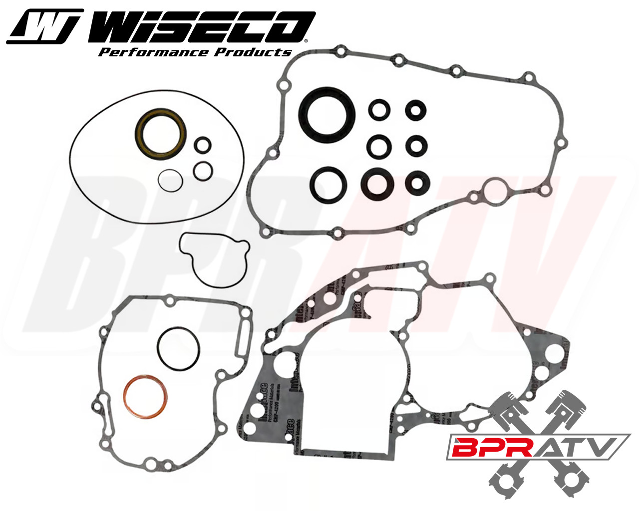 Yamaha YFZ450 YFZ 450 Engine Rebuild Kit Wiseco Crank Piston Cylinder Stock Bore