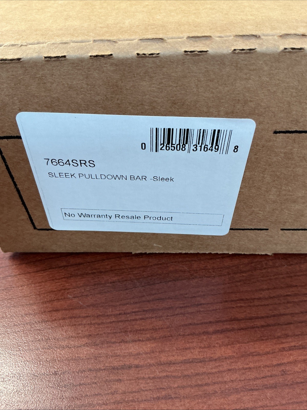 NEW Moen 7664SRS Sleek 1-Handle Pulldown Bar Faucet Spot Resist Stainless B93