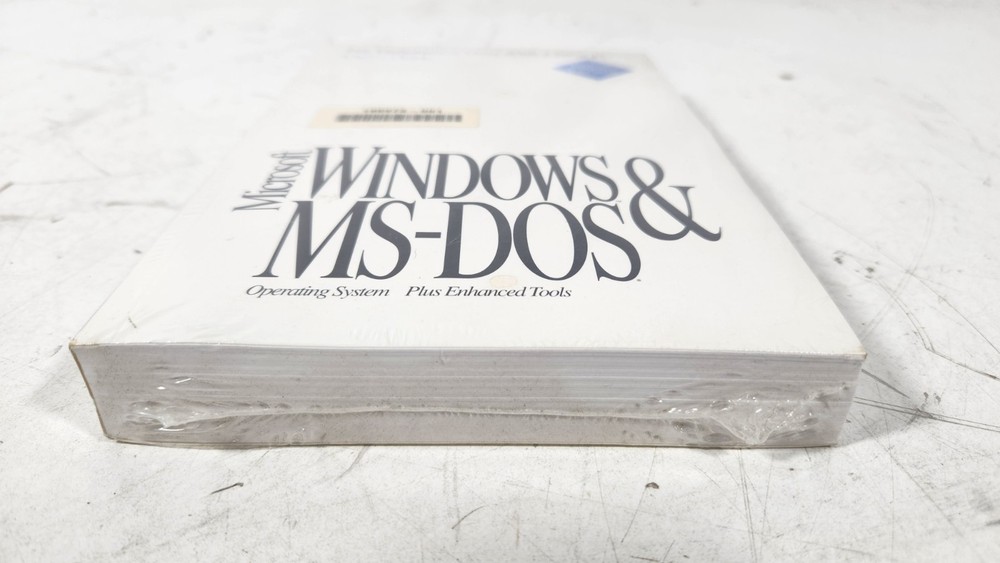 Vintage Microsoft Windows & MS-DOS Operating System User's Guide with COA Sealed