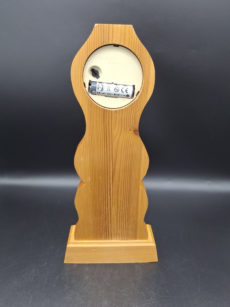 Miniature Swedish Mora Dala floor clock .