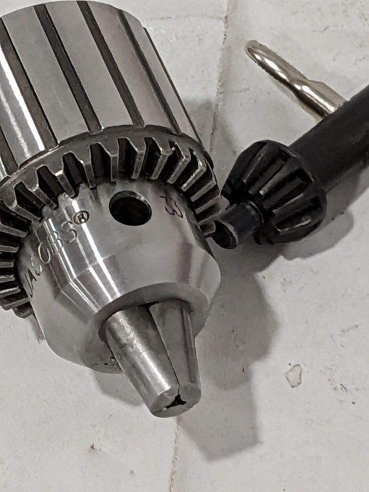 JACOBS Drill Chuck: 5/64 to 1/2" Capacity, Threaded Mount JCM6289