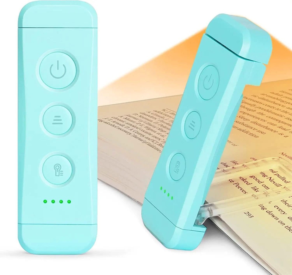 Glocusent Portable Clip Reading Light USB Rechargeable