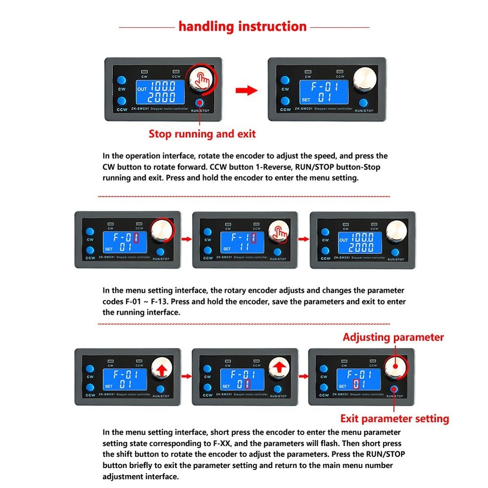 New Convenient Failure Memory Controller Setting Easy Serial Port Control