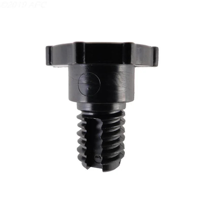 Drain and vent valve, black