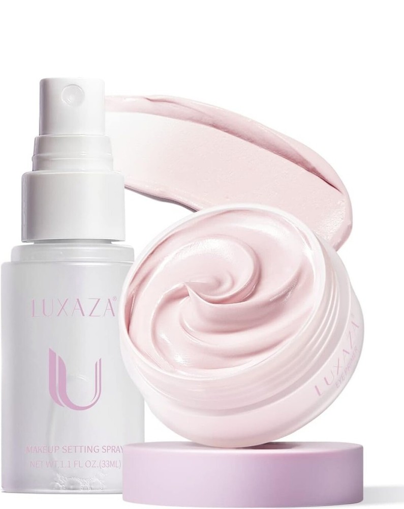 Luxaza Makeup Setting Spray & Eye Primer Kit