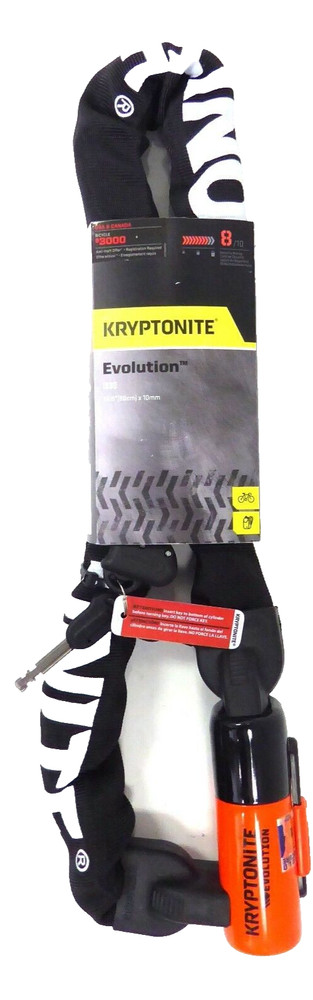 Kryptonite 1090 Evolution Series 4 Chain Lock: 3' (90cm)