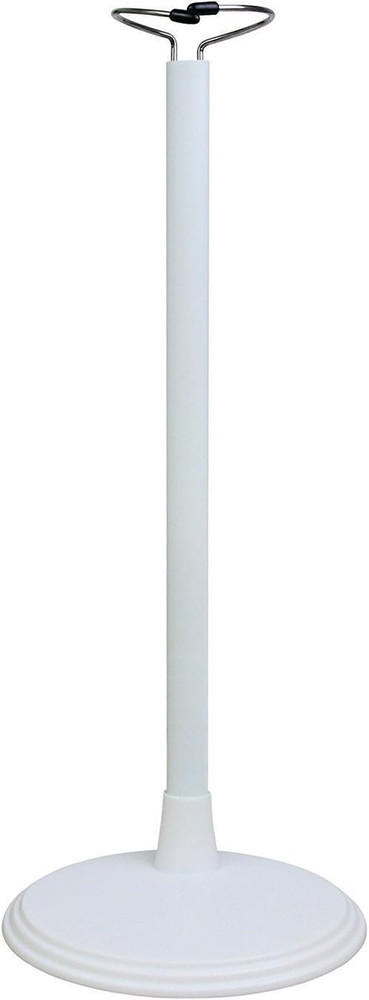 2 Pcs Adjustable Doll Stand Support Base for 14-18 Inch Dolls - White