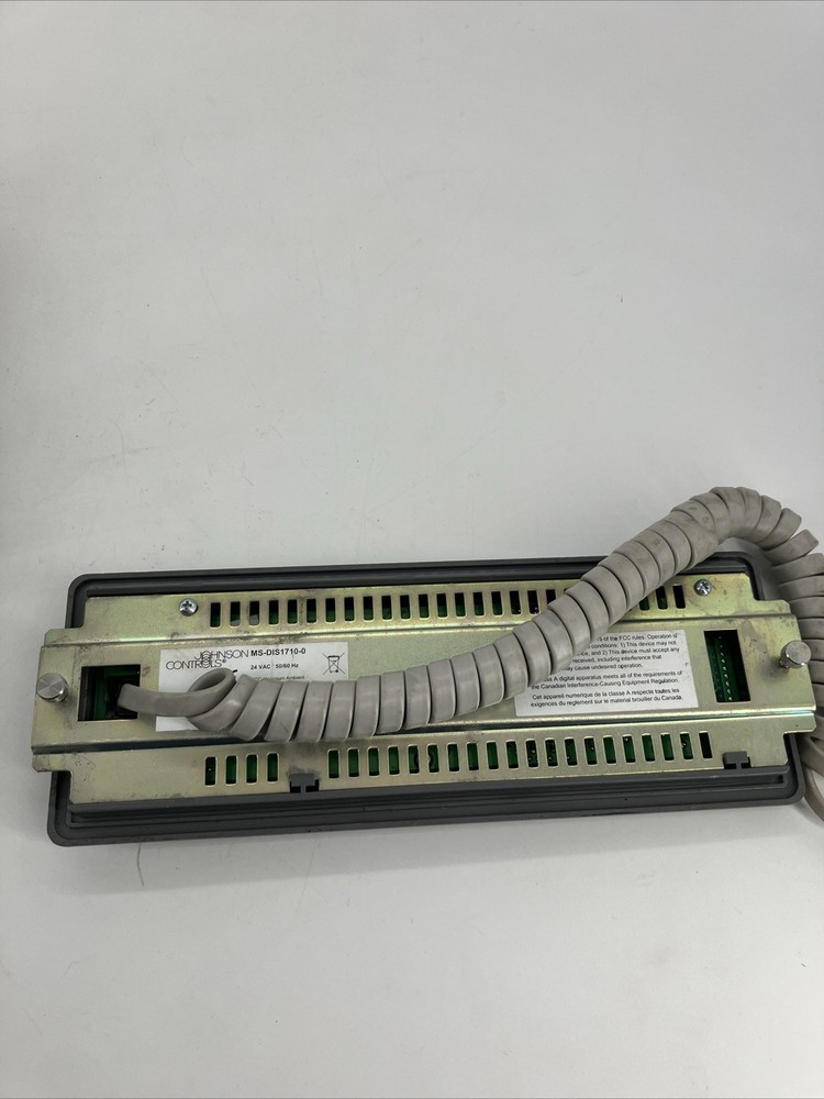JOHNSON CONTROL MS-DIS1710-0 24VAC 50/60HZ CONTROLLER DISPLAY