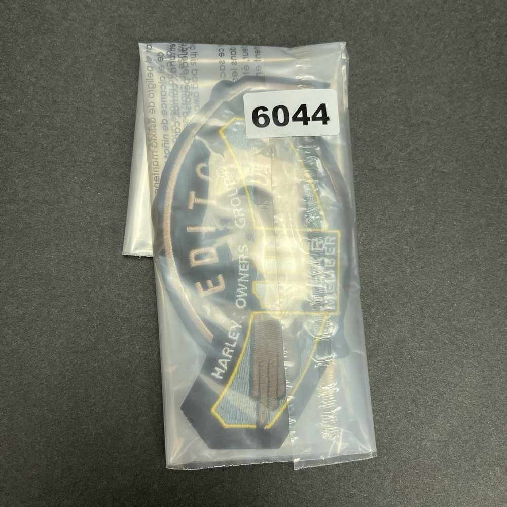 Harley Davidson Owners Group HOG Patch, 10 Years Patch, Editor Rocker Patch