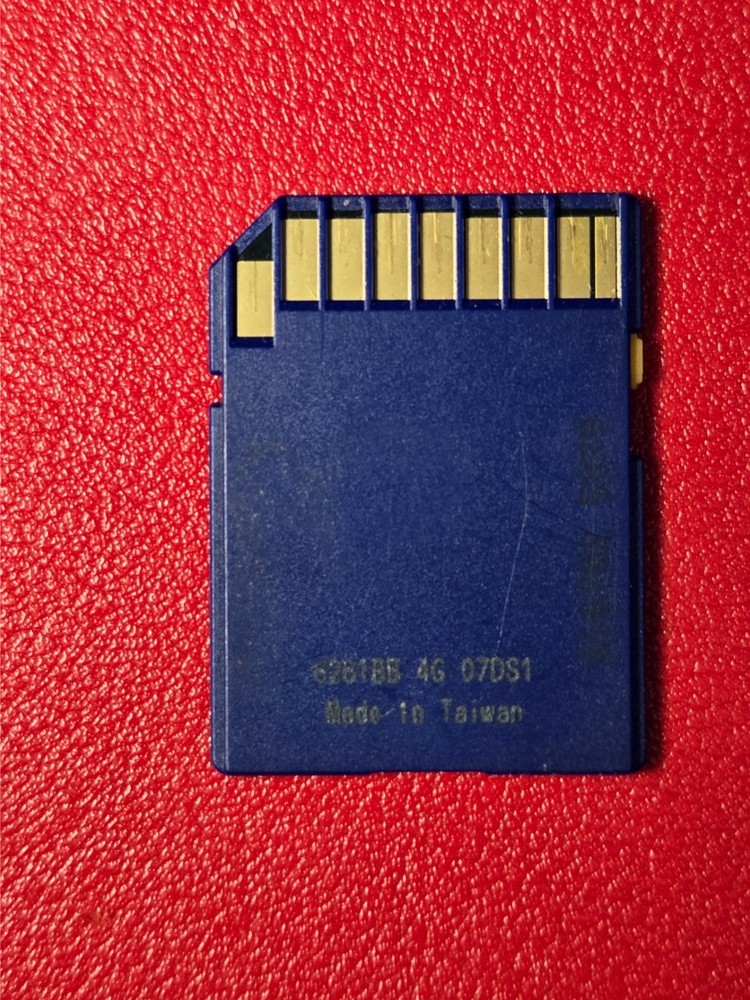 Transcend 4GB SDHC Memory Card Class 6 Secure Digital SD Card - Tested